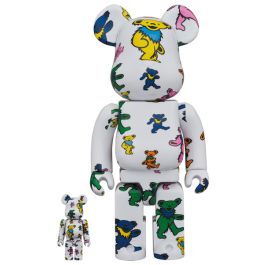 Bearbrick - Grateful Dead (Dancing Bear), 400% + 100% | Love Spot